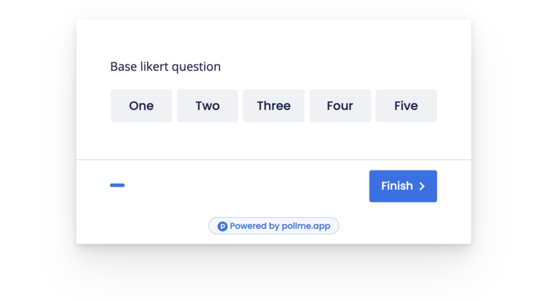 pollme template Likert Example
